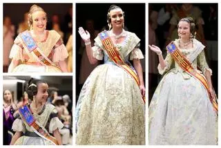 Carmen, Marta, Martina y Ani reciben honores en la fiesta grande de la Federación Fallas Centro