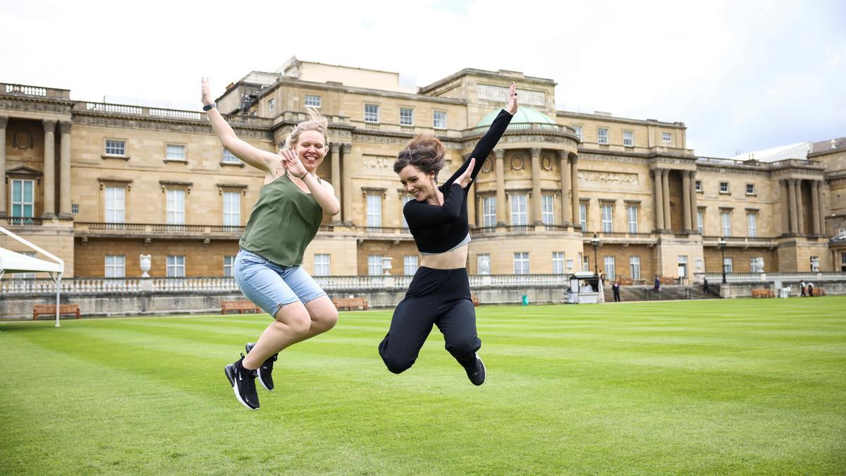 Jardines de Buckingham Palace.