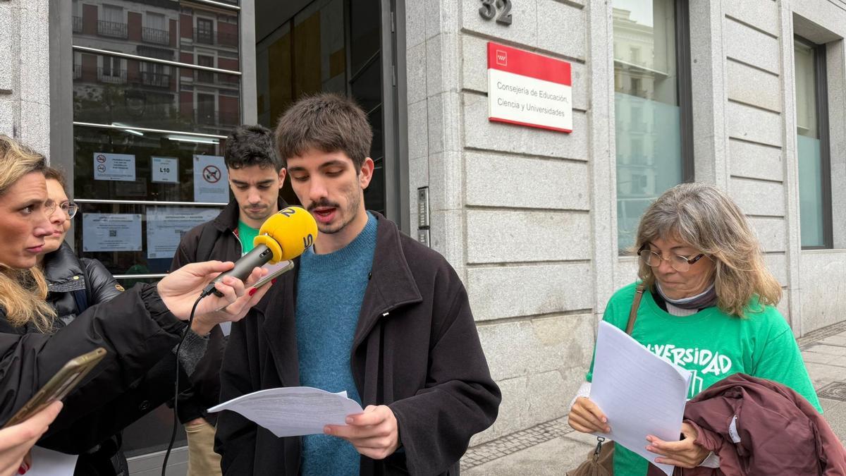 Convocadas dos manifestaciones este miércoles y jueves para exigir a la Comunidad de Madrid más financiación a las universidades