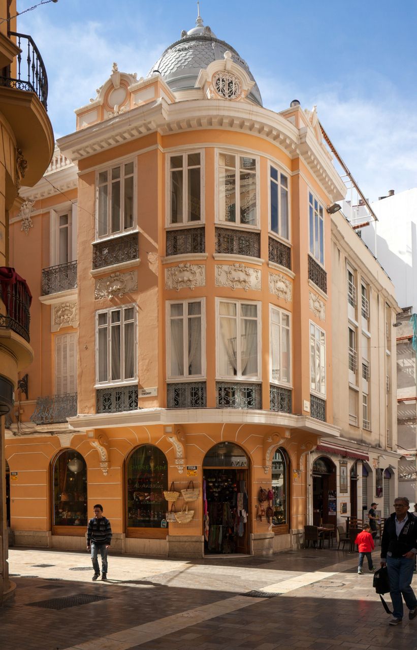 La calle Granada en Málaga