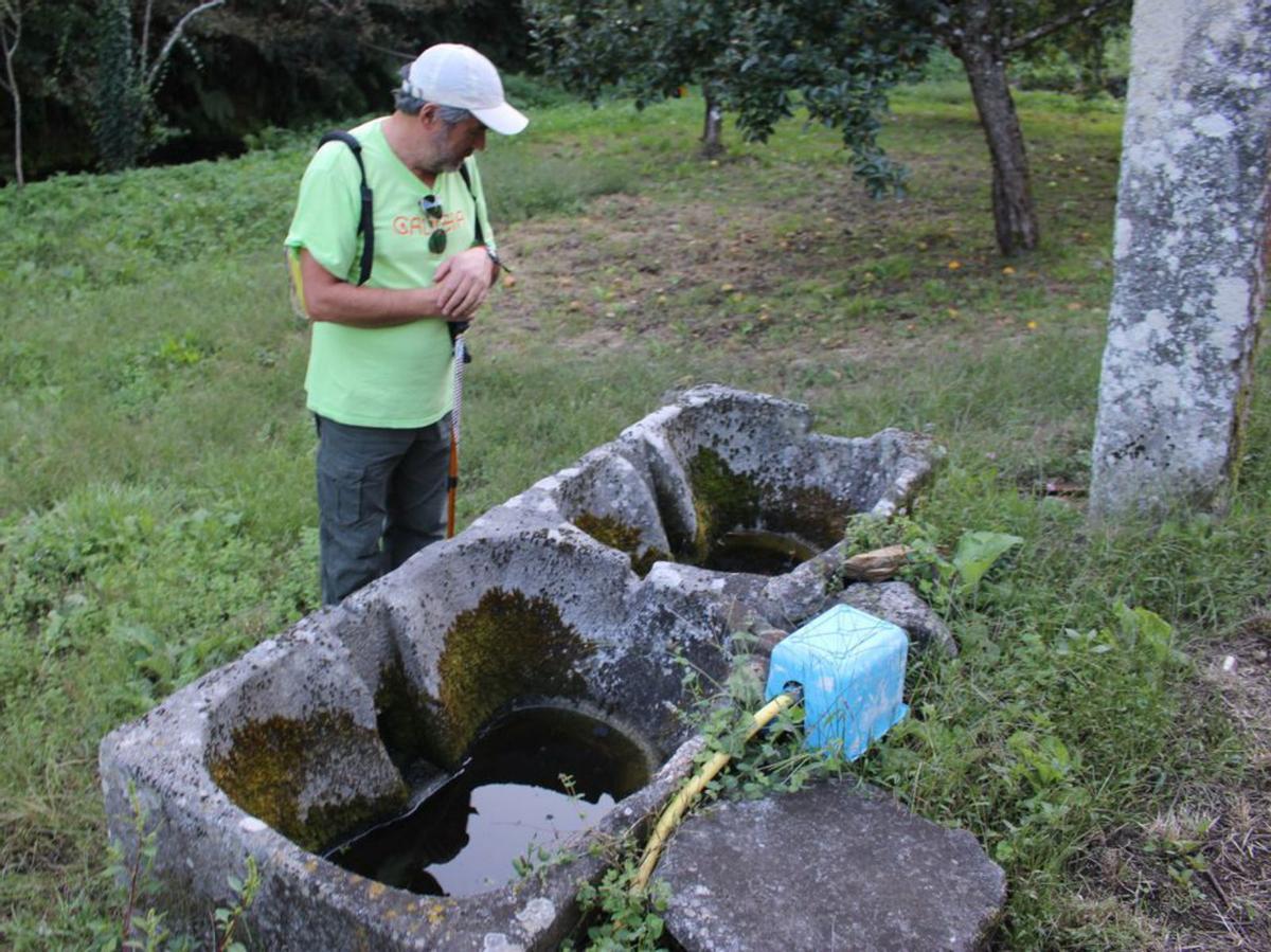 Da fábrica de papel 
aínda se conservan 
varias pías.  | // 
D.G.A.