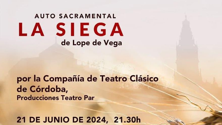 Auto sacramental. La Siega