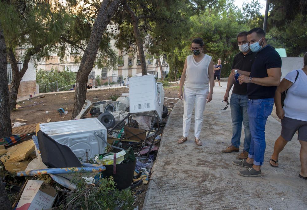 Oltra visita la Zona Norte de Alicante