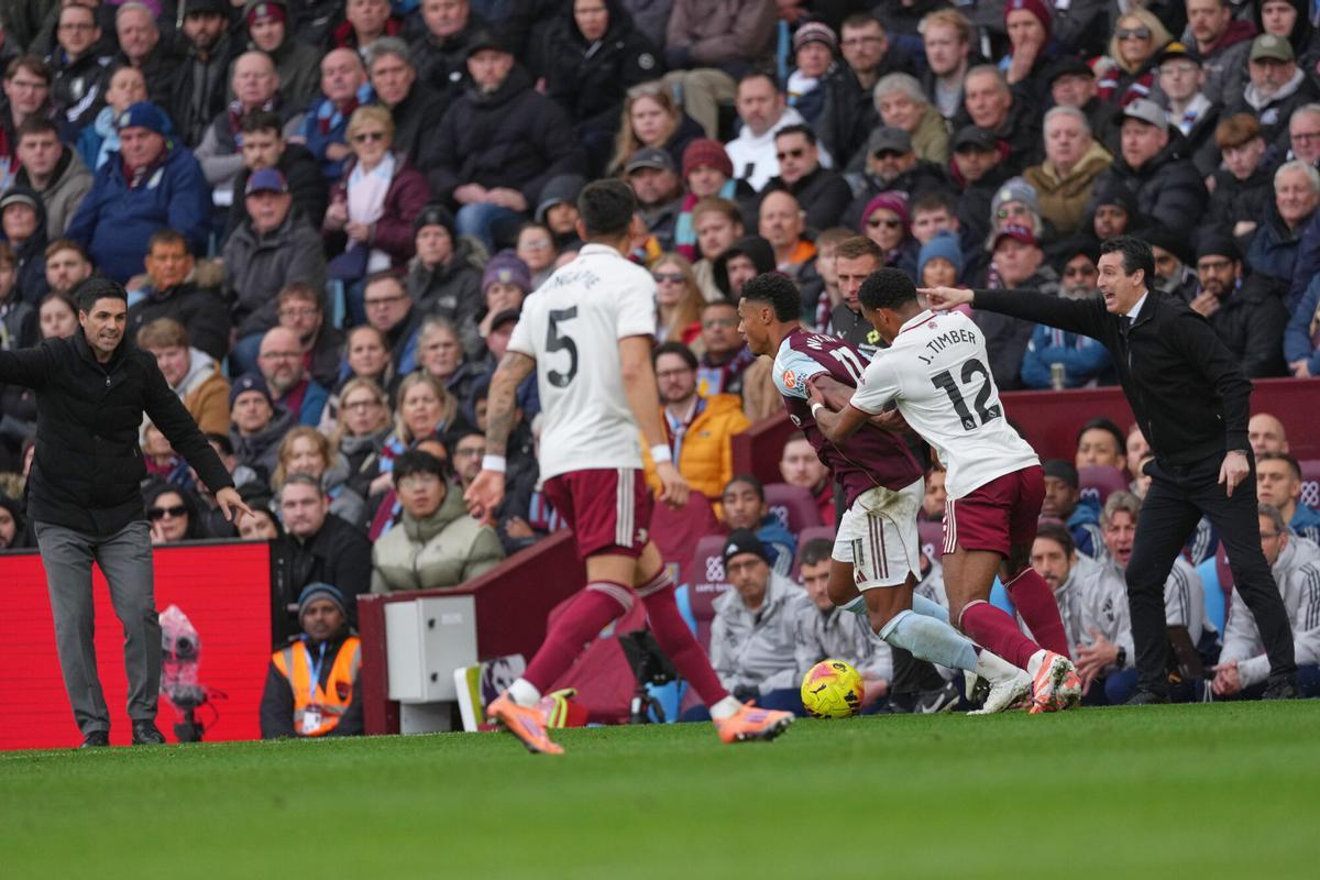 Unai Emery y Mikel Arteta, en la Premier League