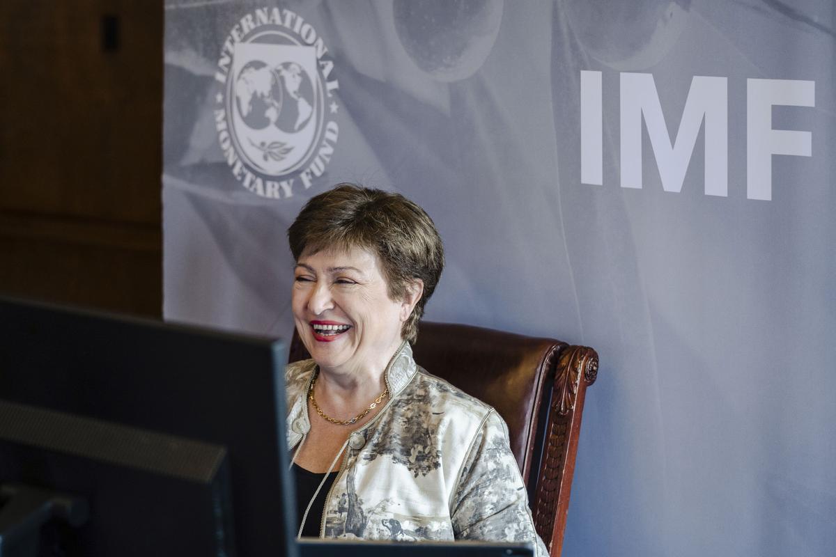 Archivo - La directora gerente del FMI, Kristalina Georgieva.