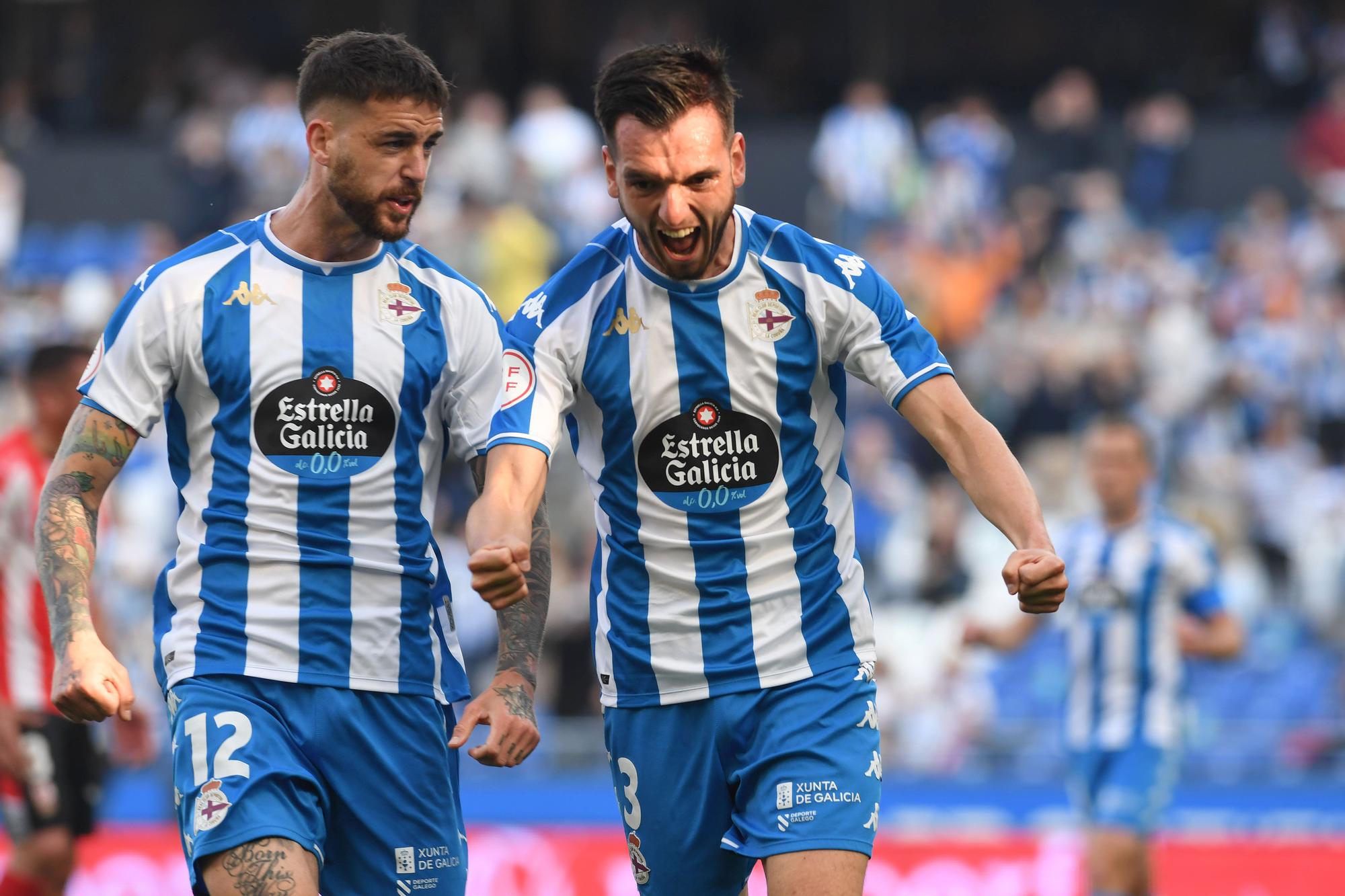 Deportivo 3 - 0 UD Logroñés