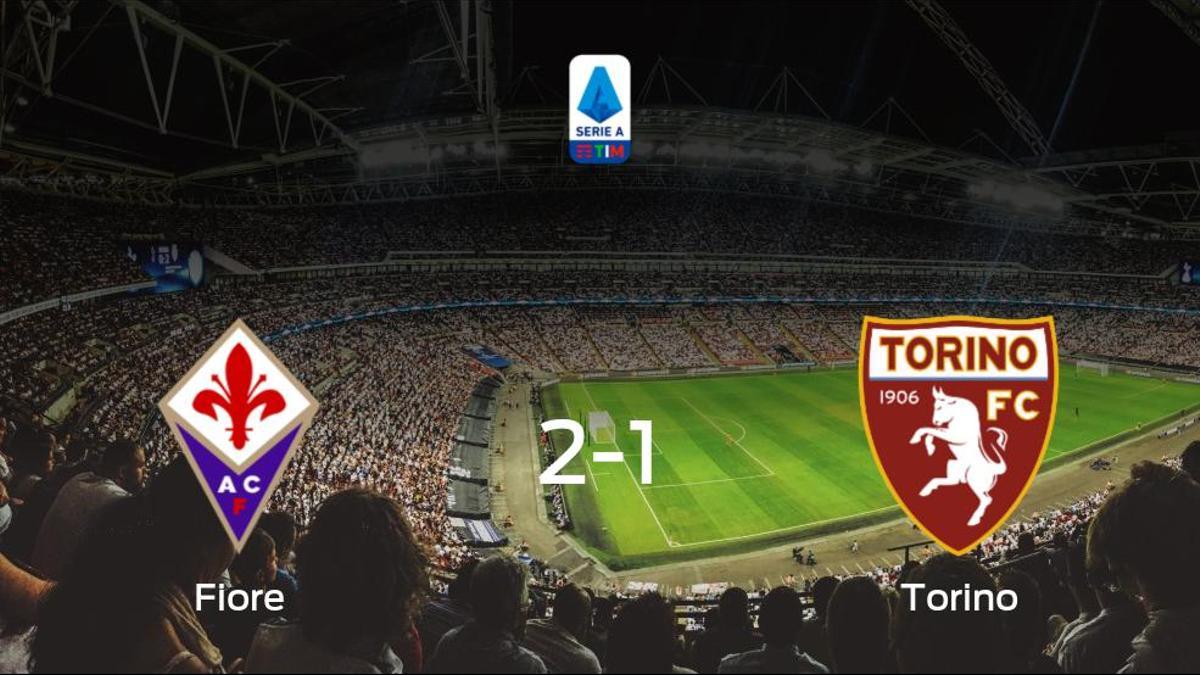 Tres puntos para el equipo local: Fiorentina 2-1 Torino