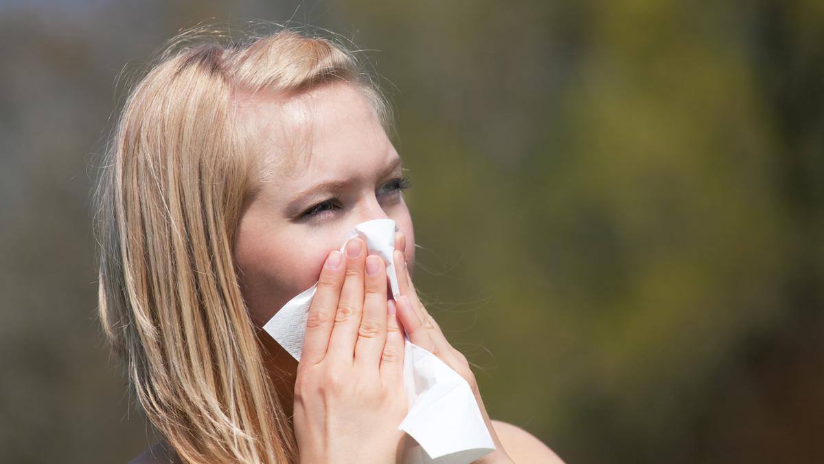 Las alergias son frecuentes con la llegada de la primavera.