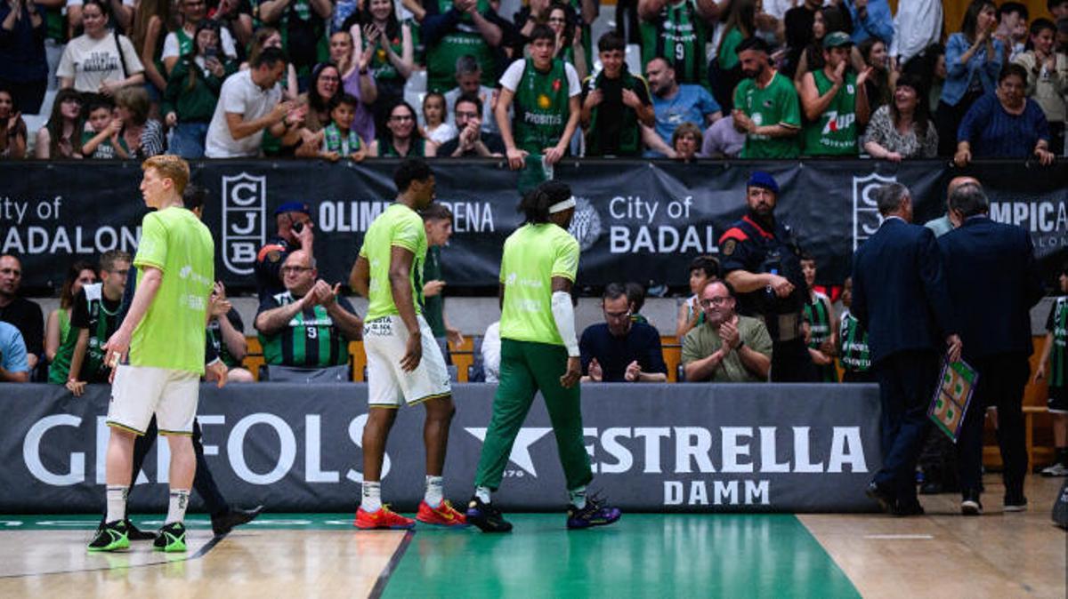 El Unicaja no pudo continuar el duelo ante el Joventut.