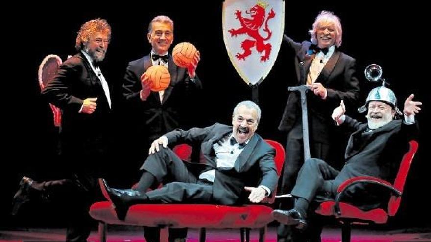 Les Luthiers recalarán con &#039;Viejos Hazmerreíres&#039; en Málaga dentro de su gira 2022