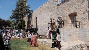 Un dels espectacles de la 39a Setmana Medieval de Montblanc