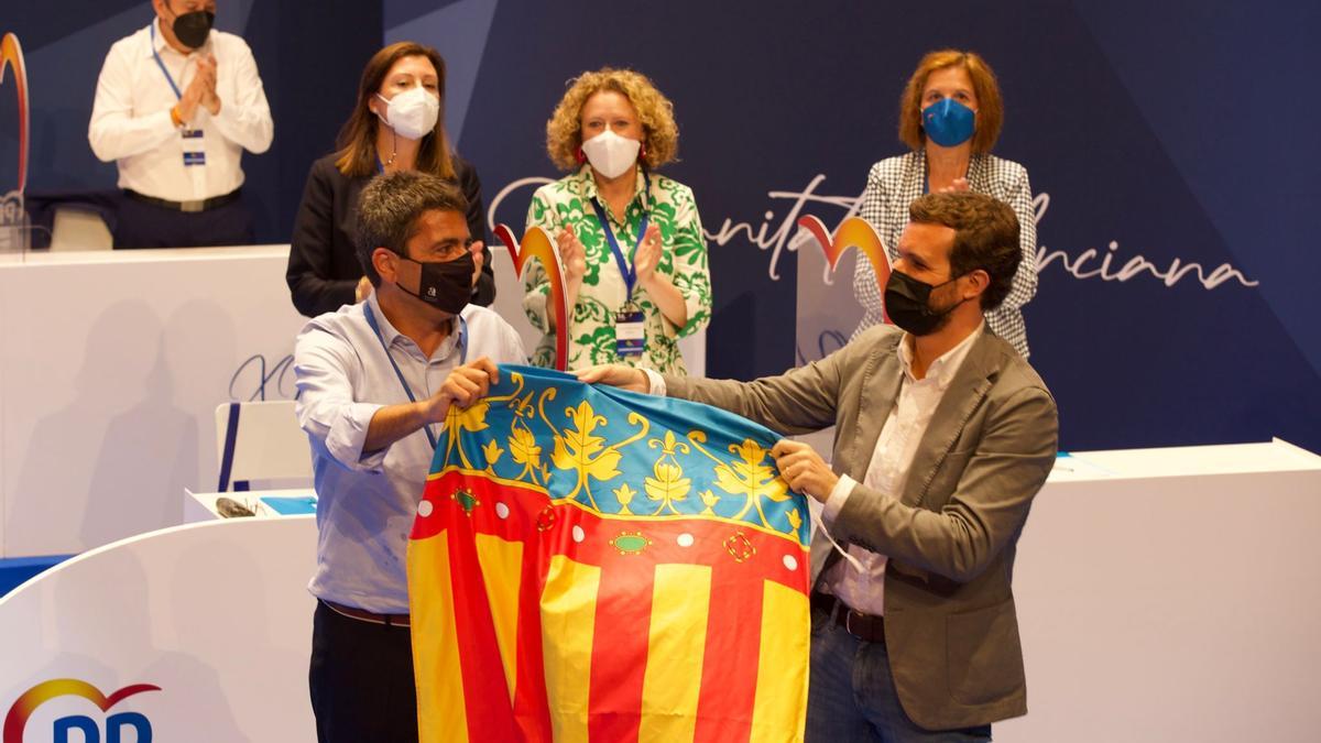 Las imágenes del congreso regional del PP celebrado en el Palau de Les Arts Reina Sofía