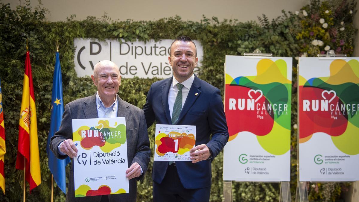 La Diputació da un impulso a su circuito de carreras de la mano de la Asociación Española contra el Cáncer