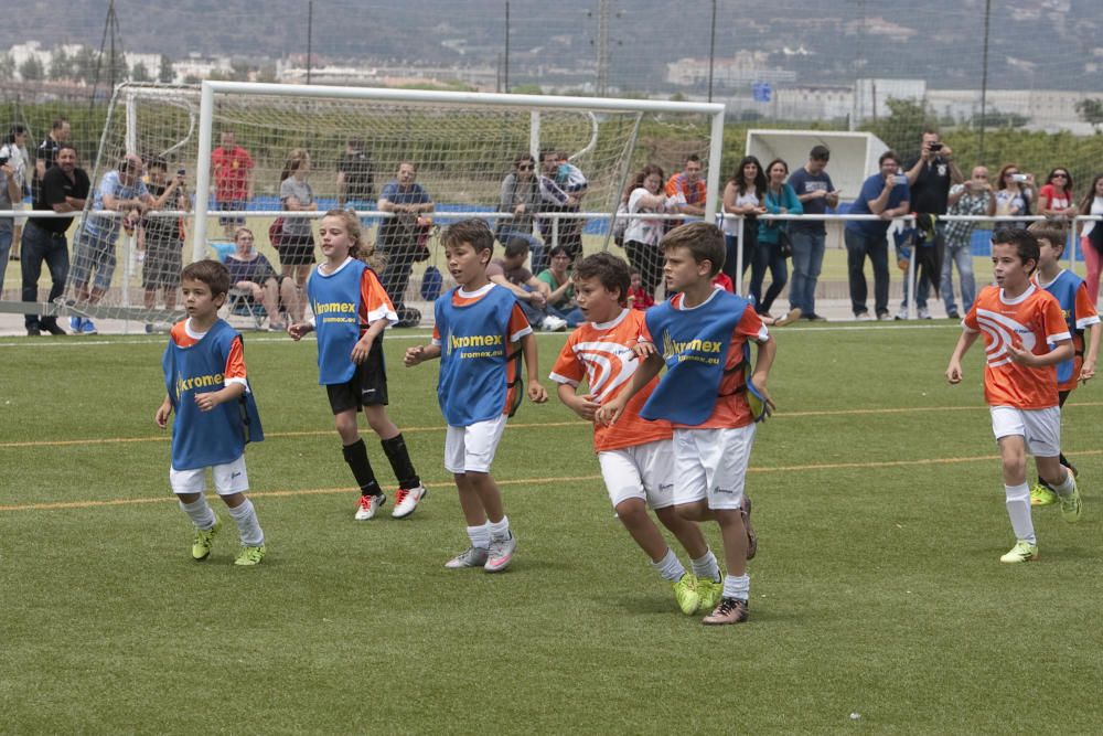 Inauguración de la escuela de fútbol de David Villa