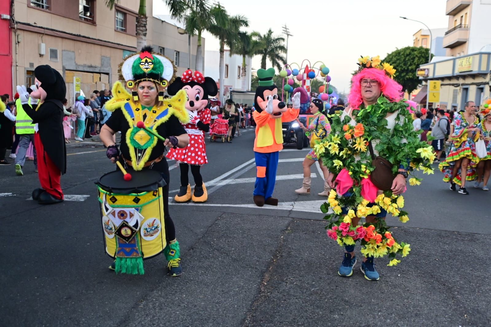 Cabalgata del carnaval de Vecindario 2023