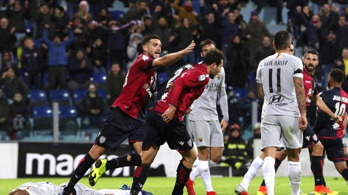 Empate agónico del Cagliari