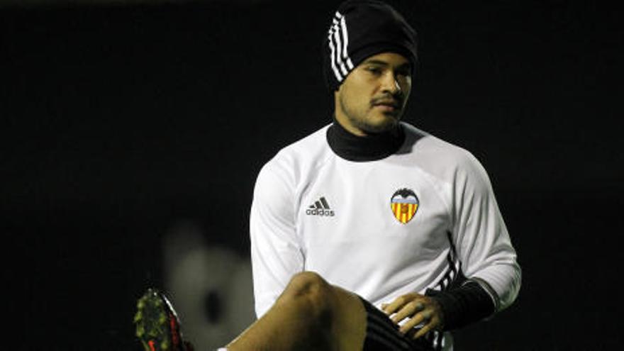 El brasileño no tuvo minutos frente al Espanyol en Mestalla. f