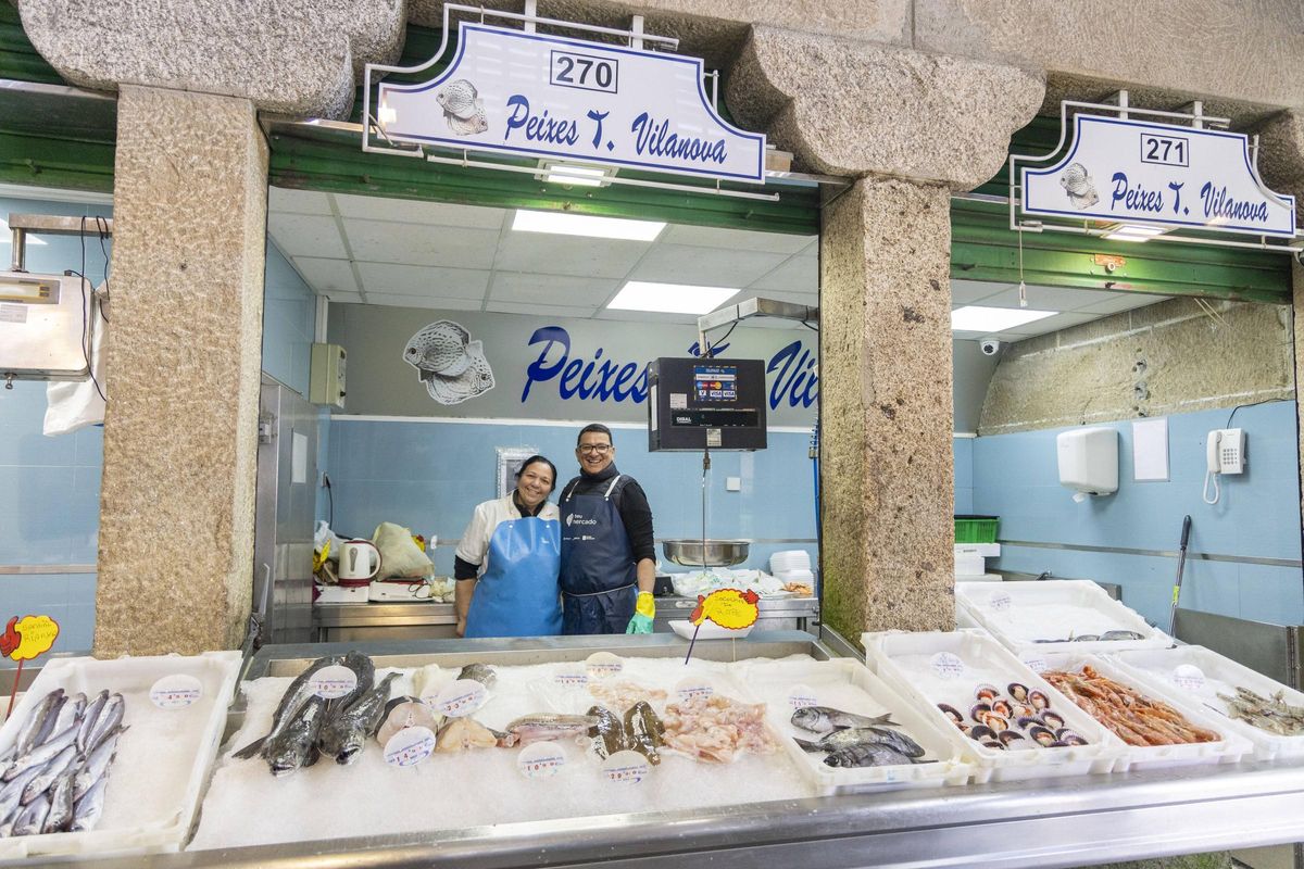Eddie García y Belén Adrio, de Peixes T. Vilanova