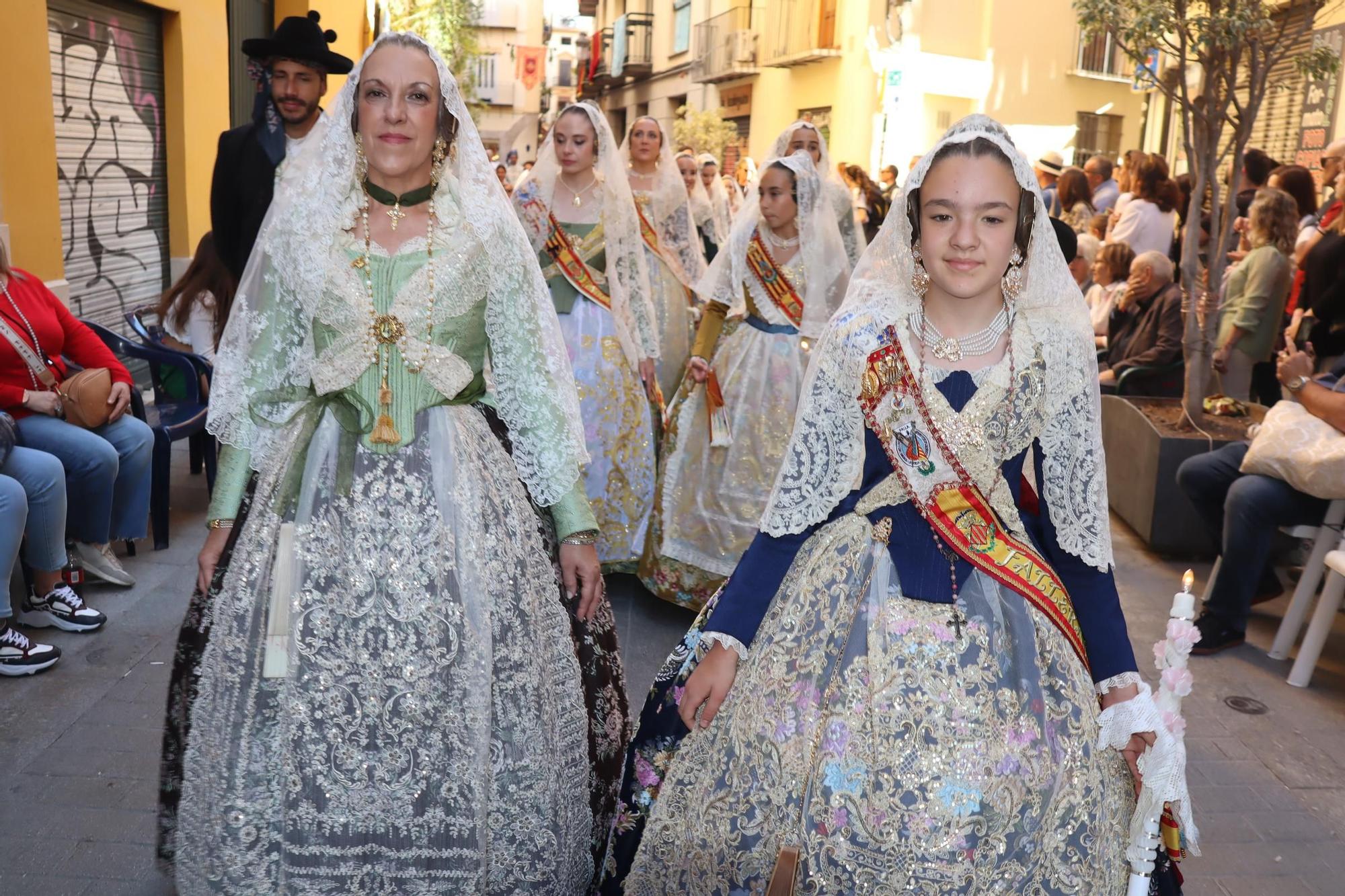 Comisiones de falla en la Procesión de la Virgen (3/5)