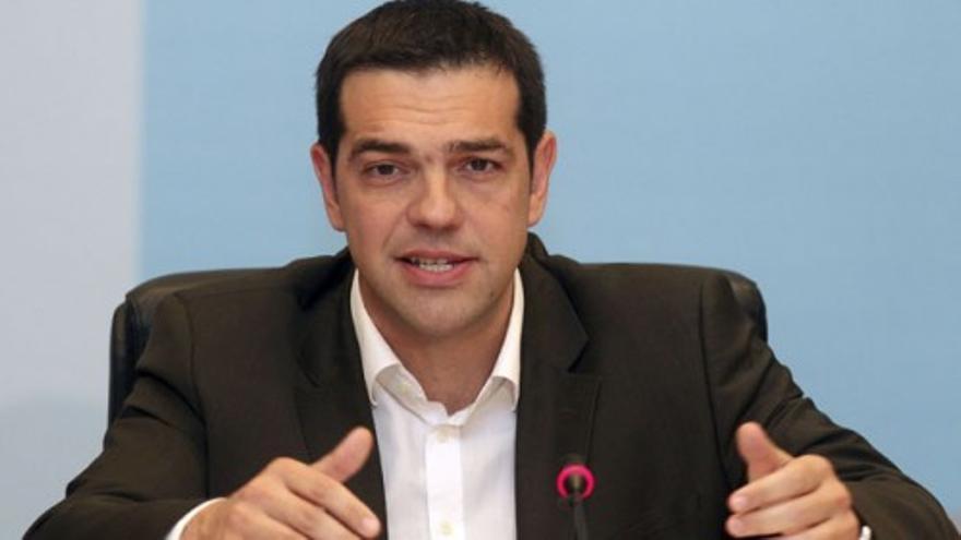 El líder de Syriza garantiza lapermanenciade Grecia en el euro