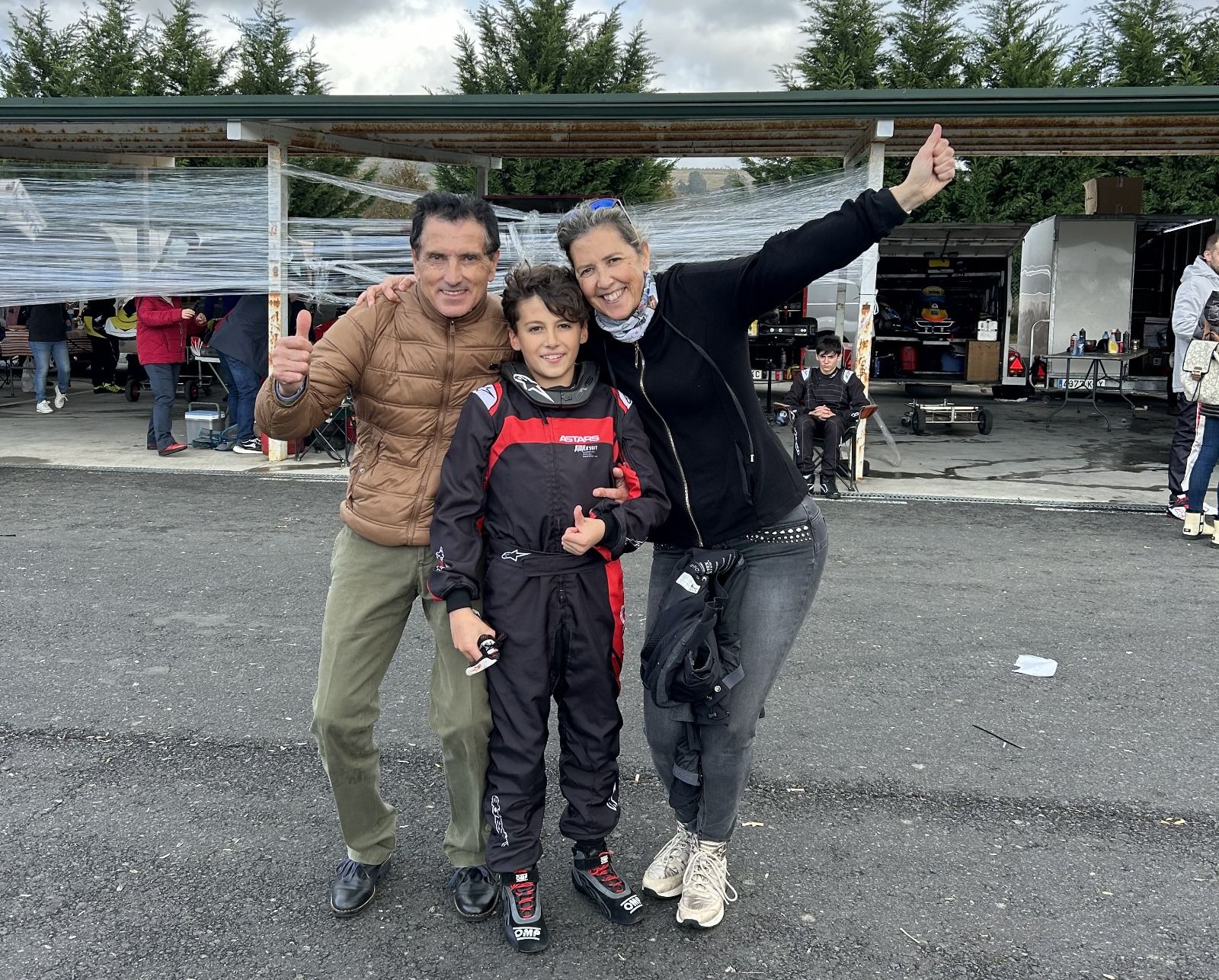 EN IMÁGENES: Alejandro Méndez, gran promesa tapiega del karting