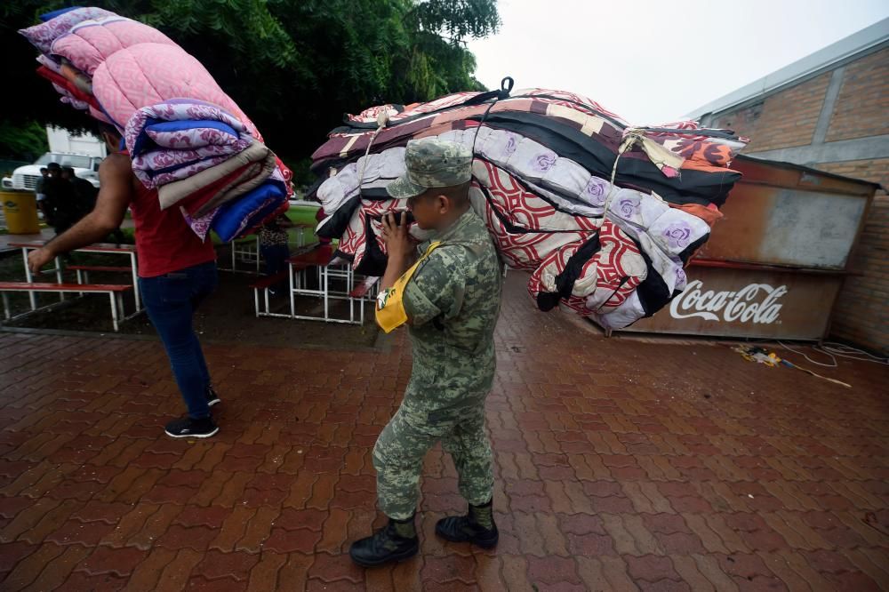 El paso del huracán Willa por México