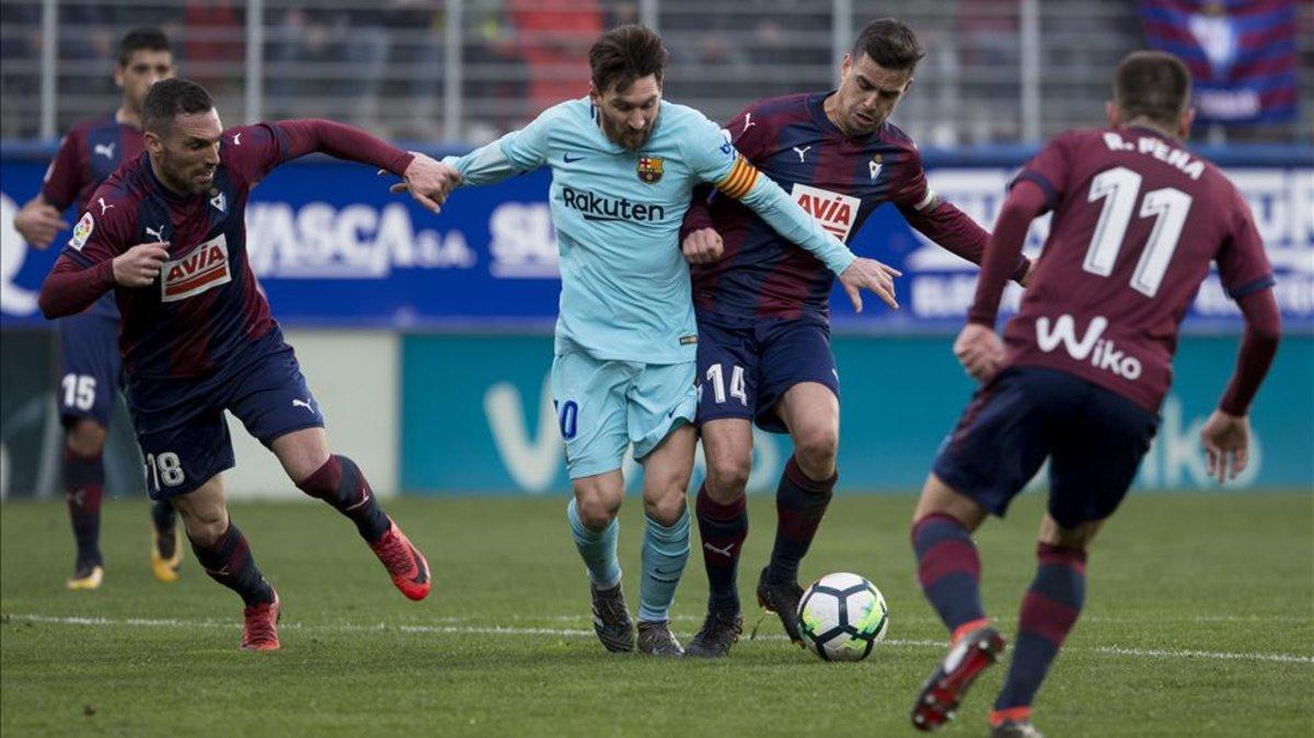 El Barça siempre ha ganado al Eibar en LaLiga Santander