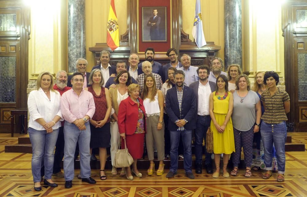 La regatista Sofía Toro inaugura las Fiestas de María Pita 2015 con la lectura del pregón