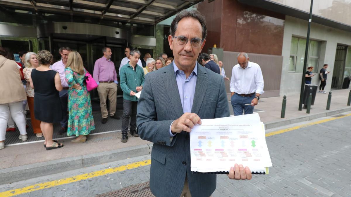 Protesta de los inspectores de trabajo en Zaragoza