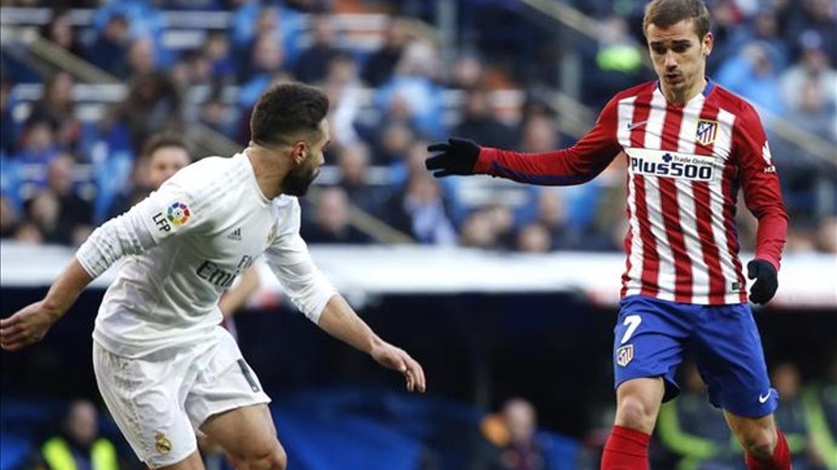 Un gol de Griezmann decidió el derbi