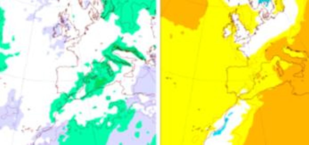Lluvias y temperatura para la semana del 17 al 23 de noviembre.