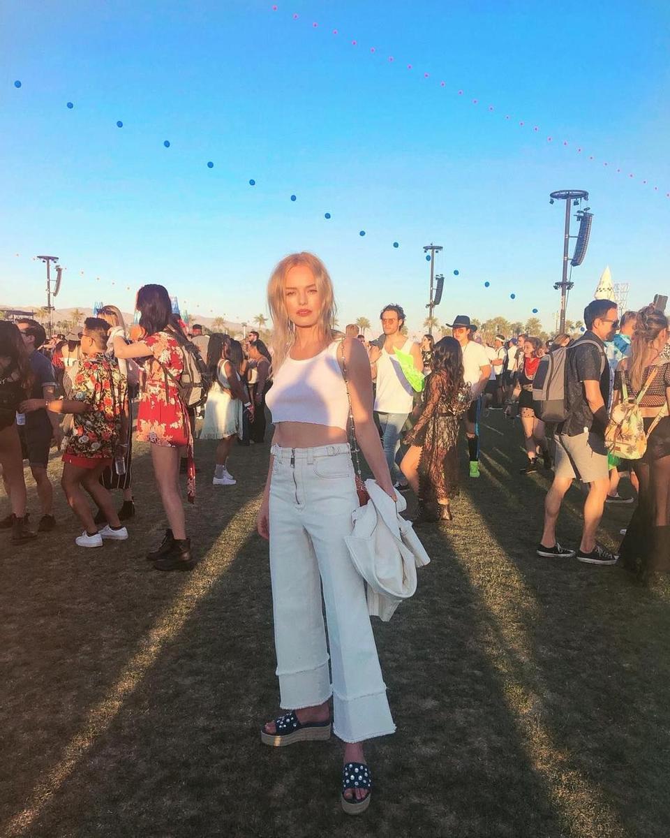 Kate Bosworth, en el festival de Coachella 2019
