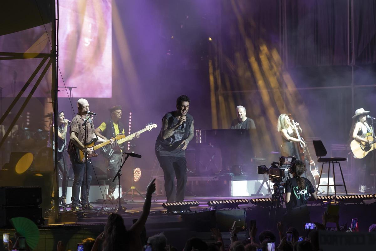 Más de 8.500 personas disfrutan del concierto de Melendi en Brilla Torrevieja