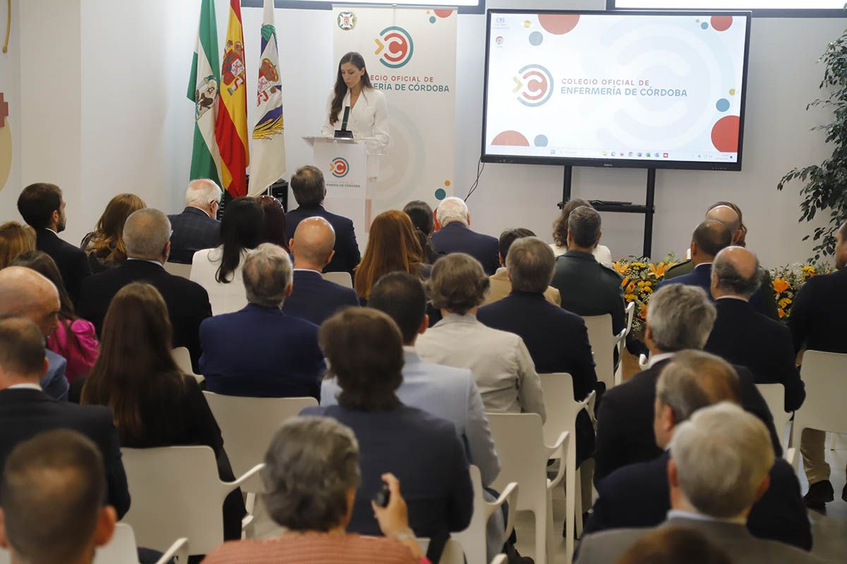 La inauguración de la nueva sede del Colegio de Enfermería de Córdoba, en imágenes
