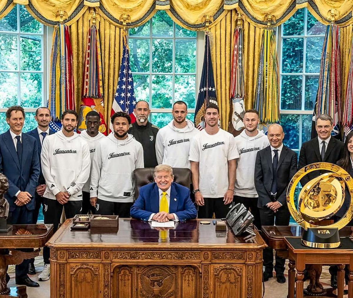 Trump, seguidor per interès de la Vecchia Signora Trump, seguidor per interès de la Vecchia Signora