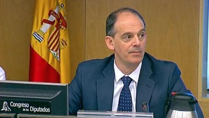 El inspector Manuel Morocho en una comparecencia en el Congreso.