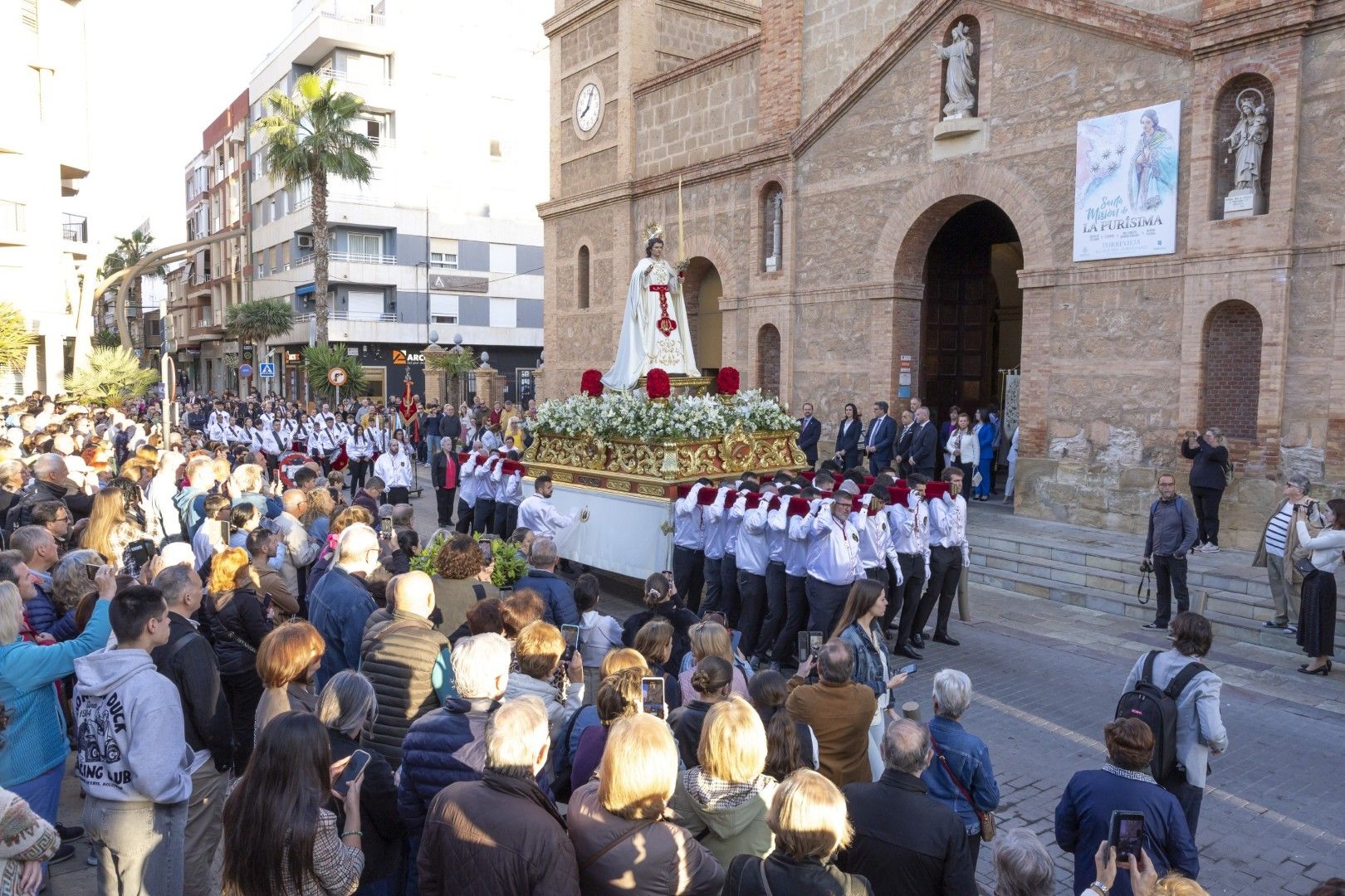 Las imágenes de la procesión del Encuentro del Domingo de Resurrección en Torrevieja