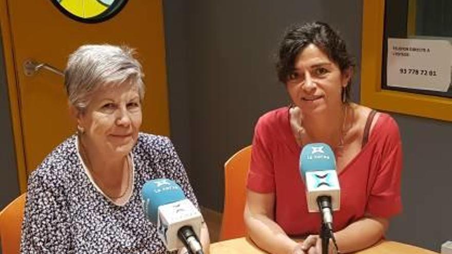 Sara Valls i Mercè Segura van presentar el concurs