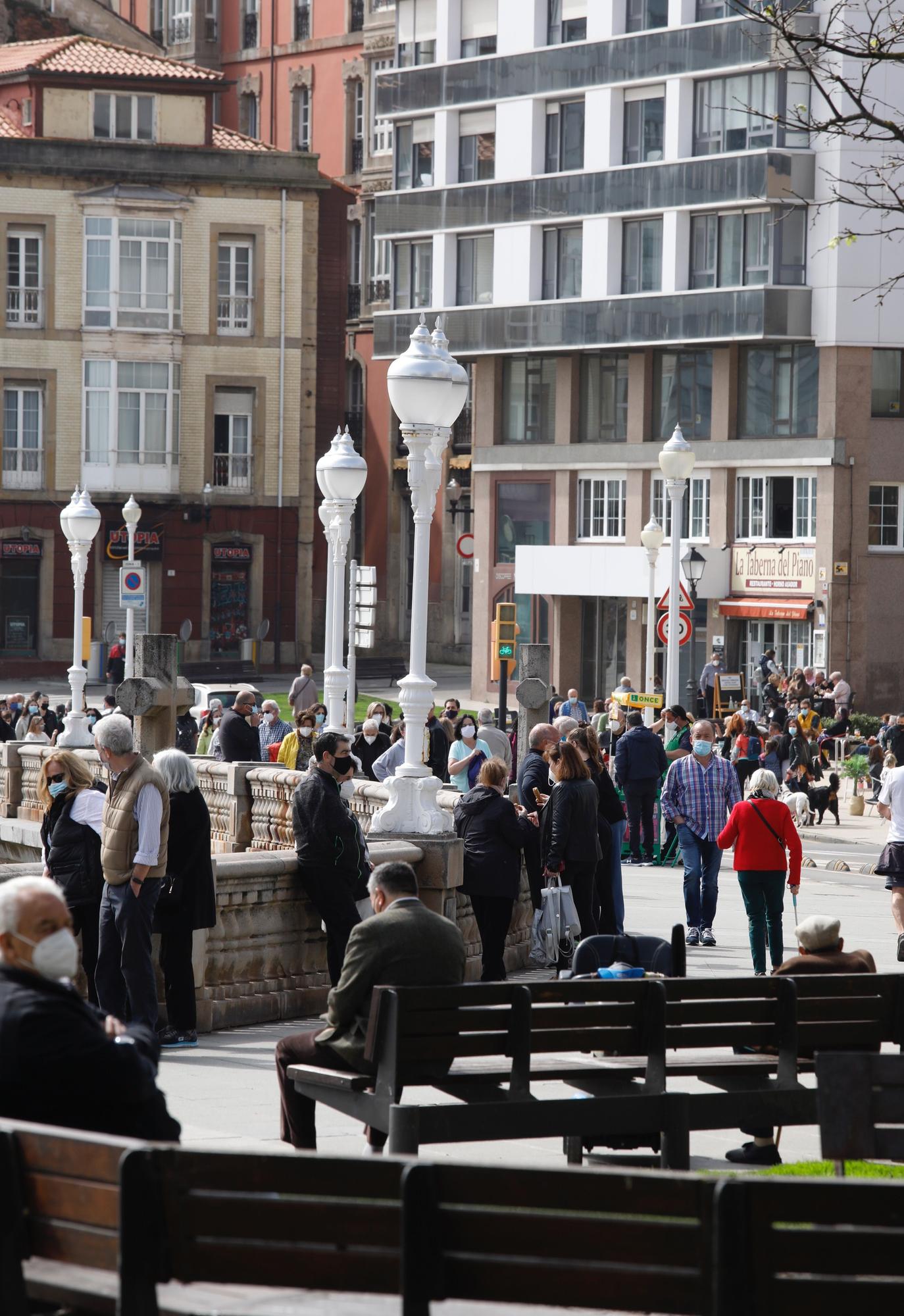 Semana Santa en las calles de Gijón