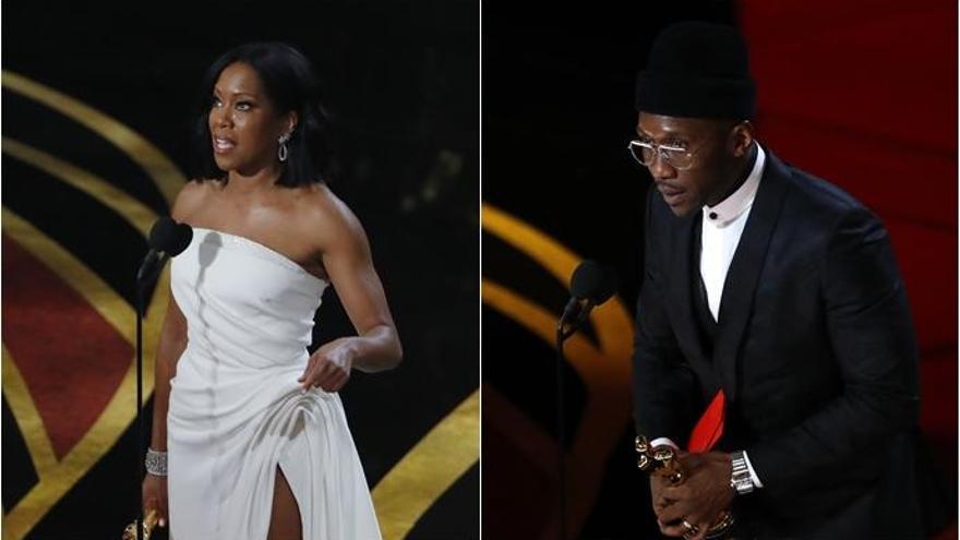 Mahershala Ali y Regina King, mejores secundarios