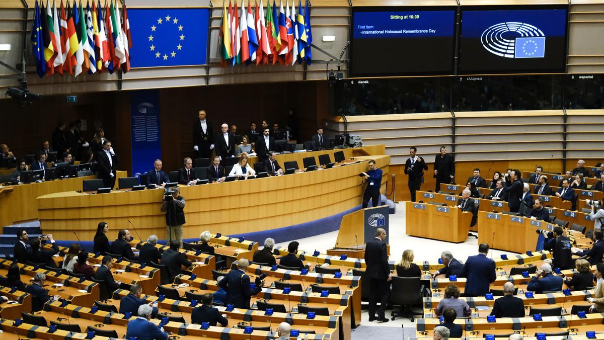 El Parlament Europeu, ubicat a Brussel·les.