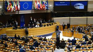 El Parlamento Europeo, ubicado en Bruselas.