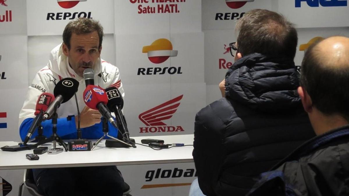 Alberto Puig, jefe deportivo de Honda, ha agradecido la caballerosidad de Jorge Lorenzo.