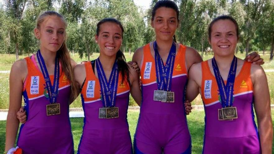 Tres medallas para el Club Olímpico do Mandeo