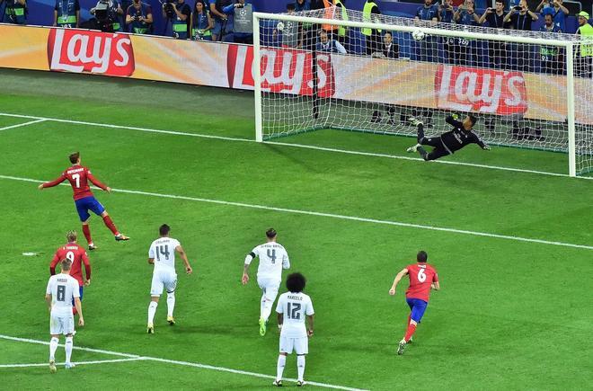 Las imágenes del Real Madrid, 1 - Atlético de Madrid, 1