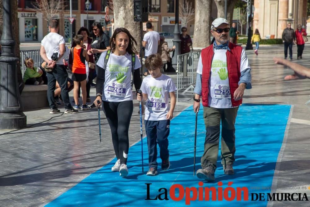 II Marcha por la igualdad en Caravaca