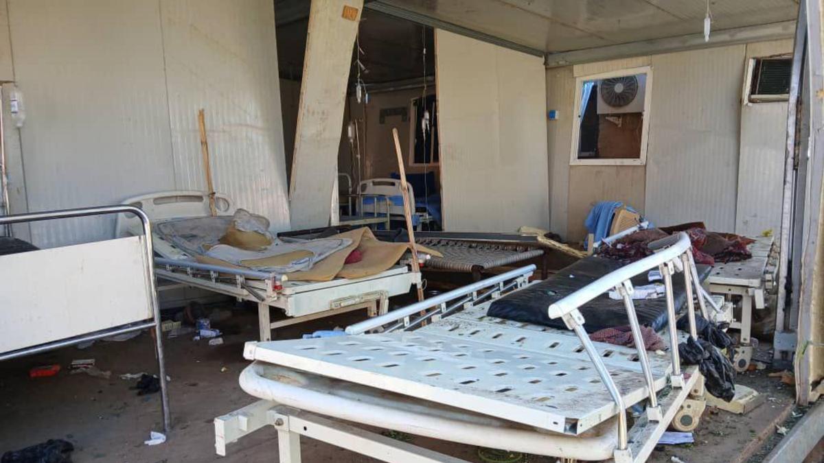 Ataque contra un hospital en El Fasher (Sudán).