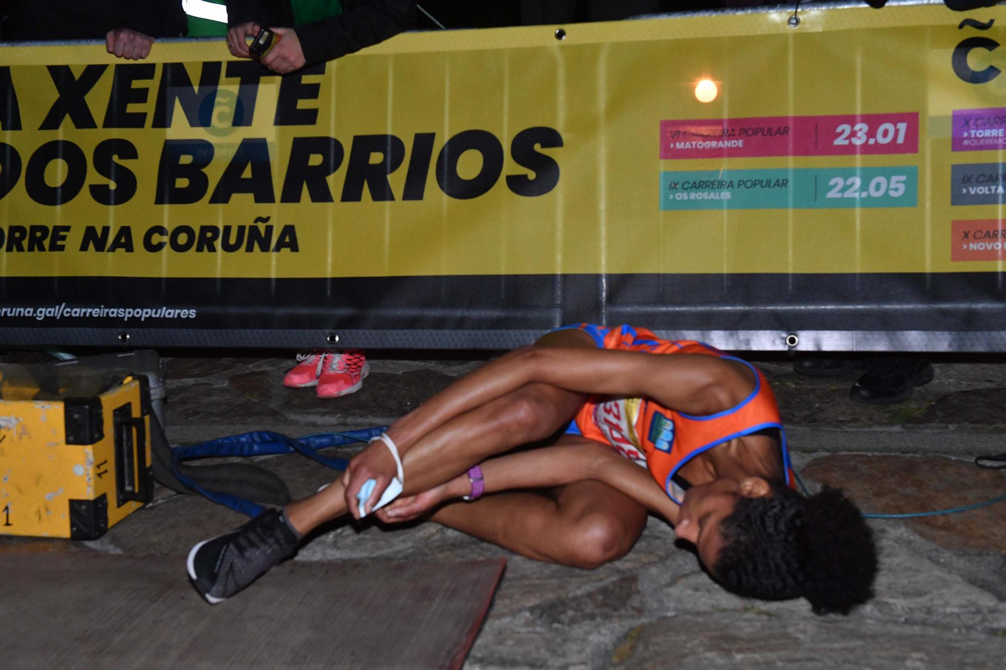 Carrera popular nocturna de la Torre de Hércules en A Coruña