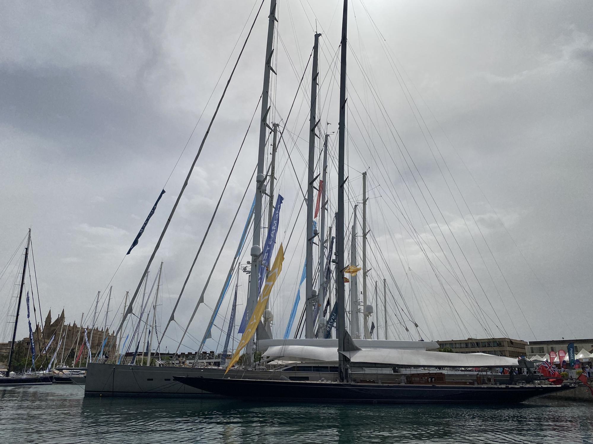 Las imágenes de la Palma International Boat Show, que abre sus puertas hasta el domingo en el Moll Vell