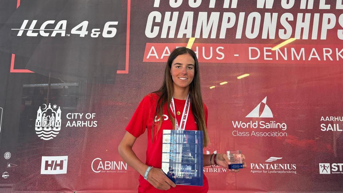 Blanca Ferrando, subcampeona del mundo